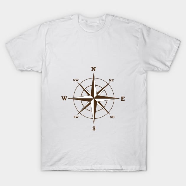 wind rose T-Shirt by VikingArt